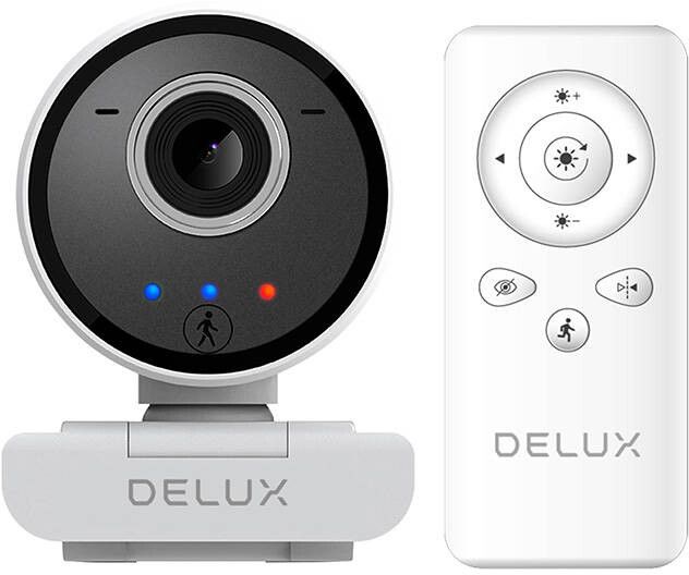 Delux DC07 Smart Webcam with Tracking and Microphone