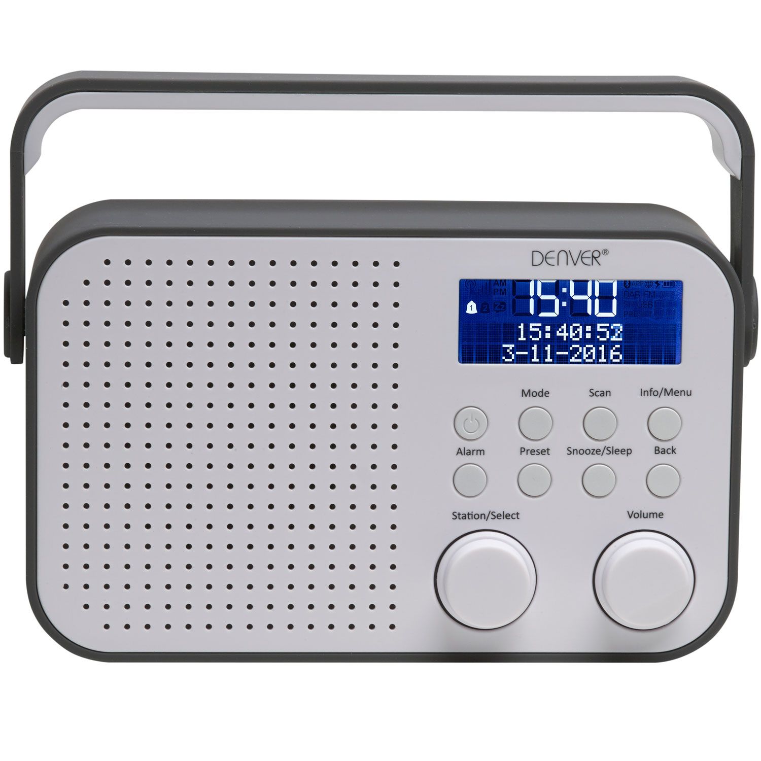 Denver DAB39 DAB+ & FMradio m AUXin