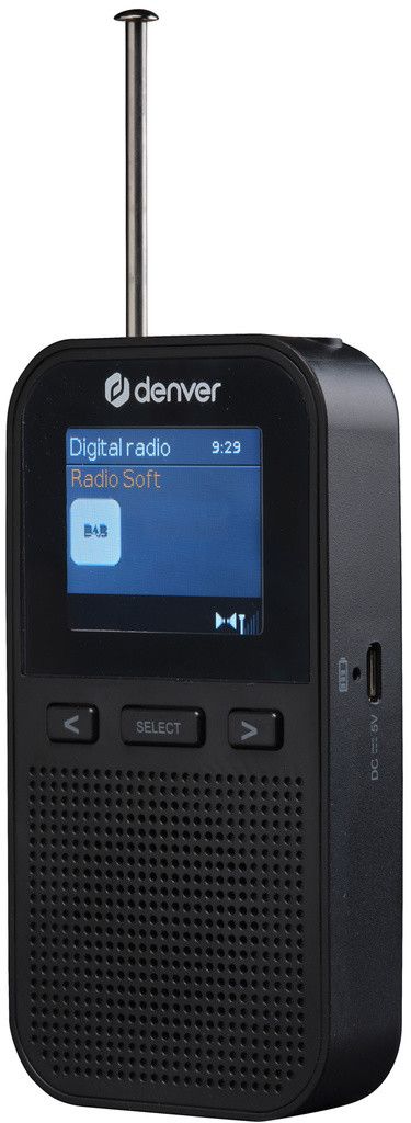 Denver DAH-126 Handhållen Radio med DAB+/FM