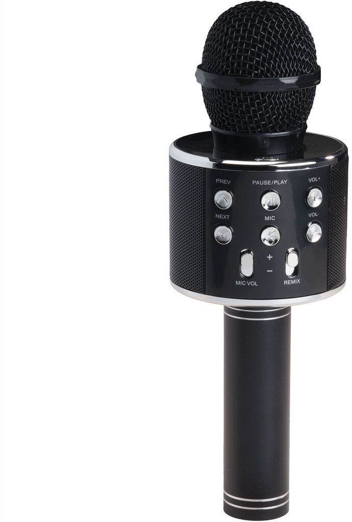 Denver Karaoke-mikrofon med Bluetooth - Svart | Tillbehör - Barntillbehör - Högtalare | AlltMobil