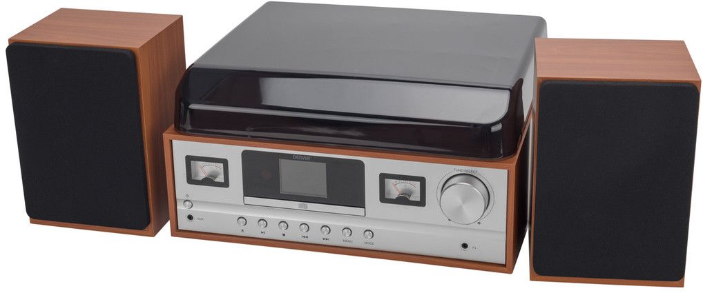 Denver Retro Music System MRD-52 - Ljust trä