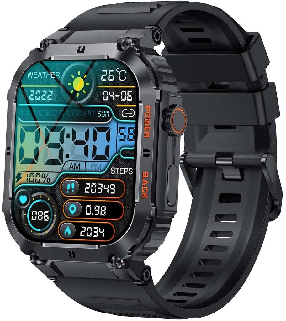 Denver SWC-191 Smartwatch - Svart | Tillbehör - Smarta klockor | AlltMobil