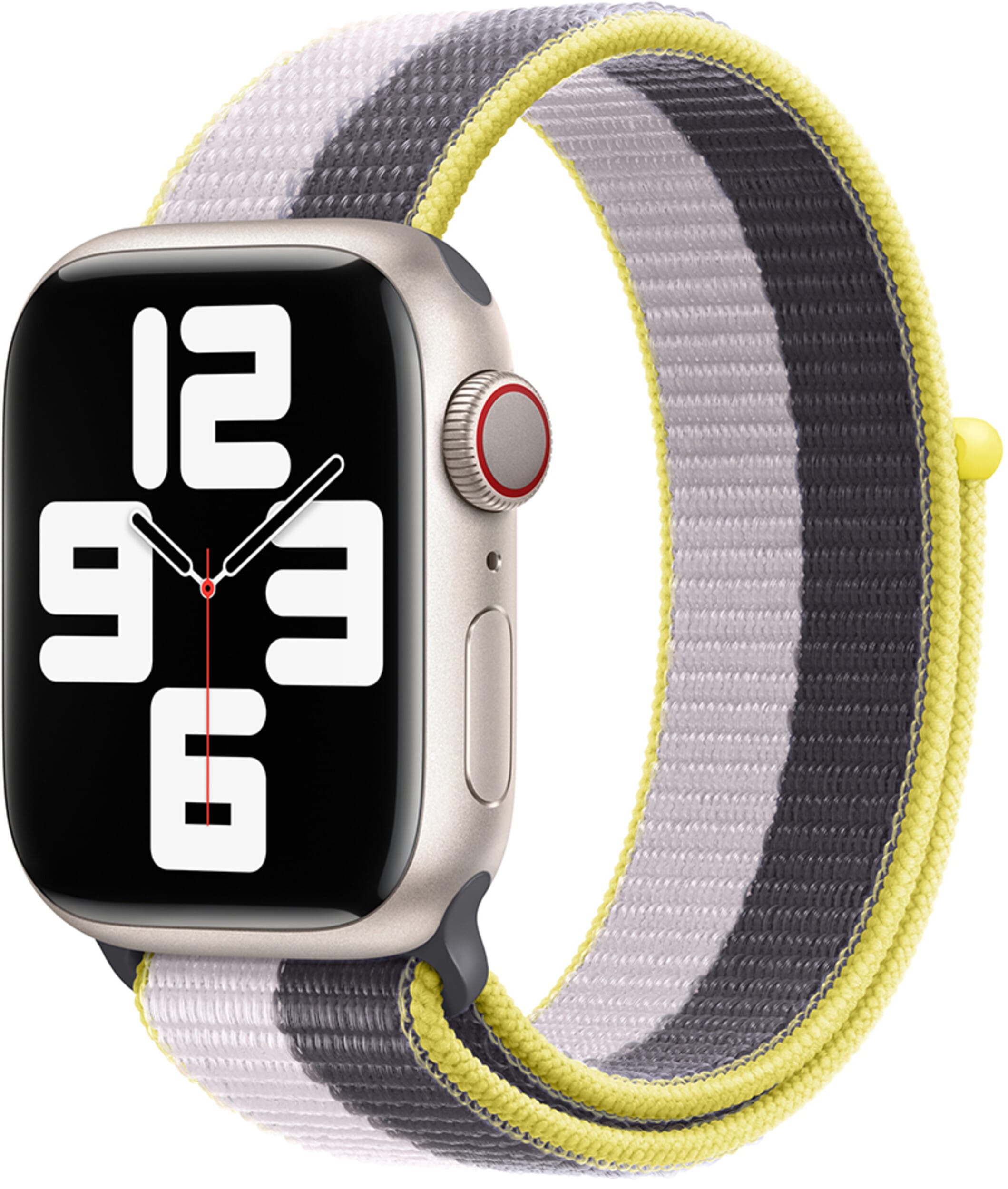 Devia Nylon Two-Tone Braided (Watch 49/46/45/44/42mm) - Vit/gul | iPhone - iPhone 15 Pro Max - Skal & fodral - Hårda skal | AlltMobil