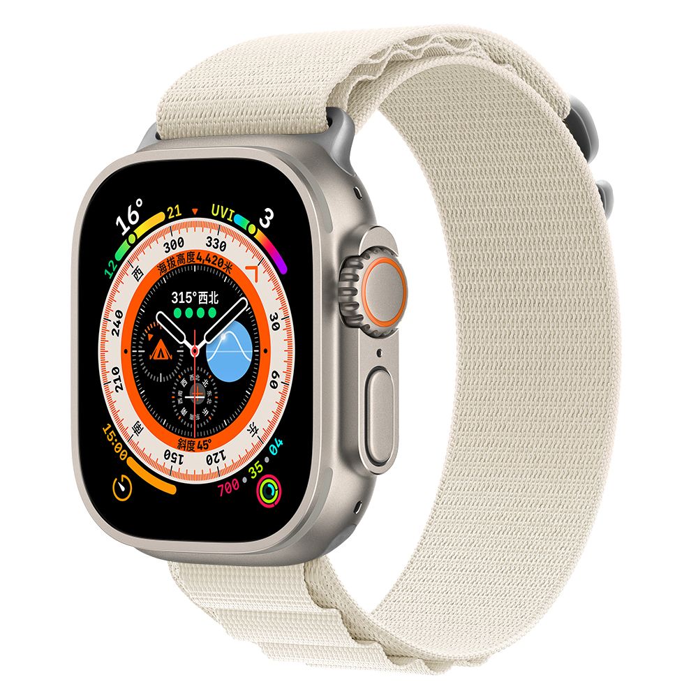 Devia Nylon Woven (Watch 42/41/40/38mm) - Svart |  | AlltMobil