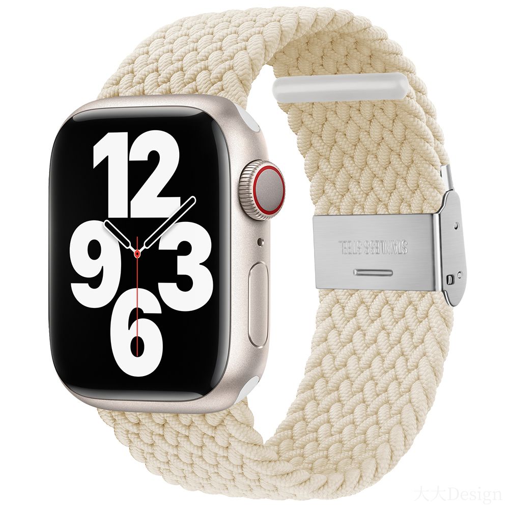 Devia Sport4 Nylon Braided Loop (Watch 42/41/40/38mm) - White Starlight |  | AlltMobil