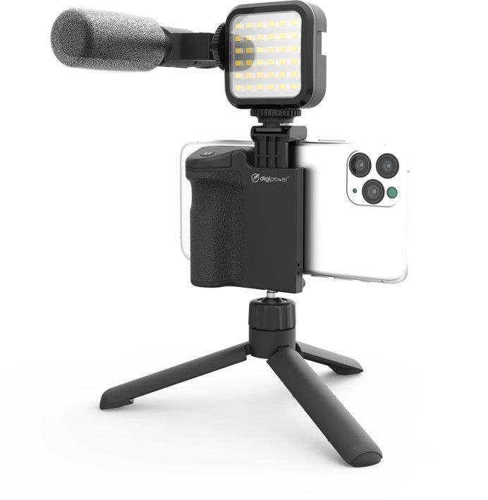 Digipower Follow Me Vlogging Kit - fotografering - paket