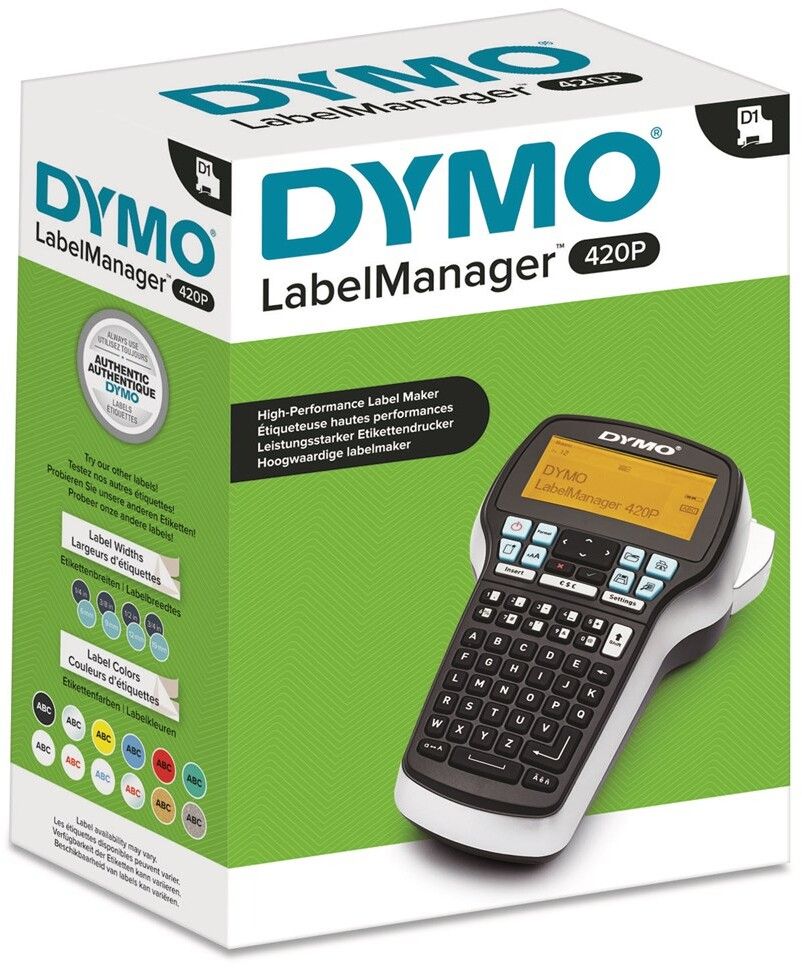Dymo LabelManager 420P | Mac - Generella Mac-tillbehör - Skrivare - Etikettskrivare | AlltMobil