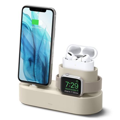 Elago Trio Pro Charging Stand - Creme