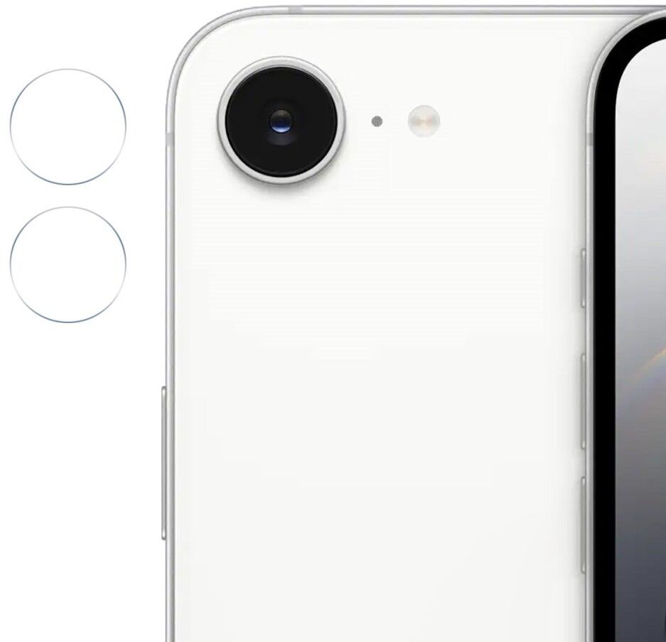 Enkay Camera Glass - 2-pack (iPhone 16e) | iPhone - iPhone 16e - Skal & fodral - Kameraskydd | AlltMobil