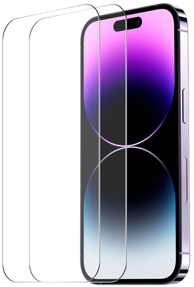 Enkay Tempered Glass - 2-pack (iPhone 16) | iPhone - iPhone 16 - Skärmskydd - Härdat glas | AlltMobil