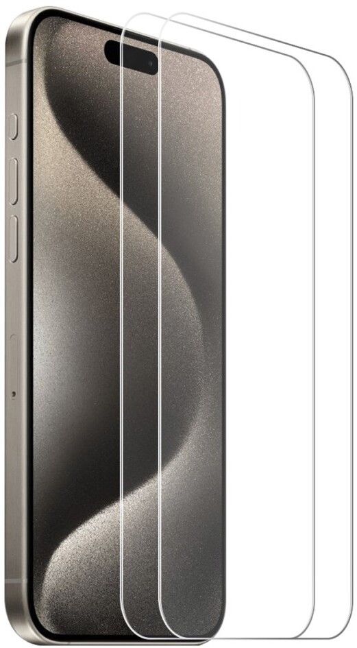Enkay Tempered Glass - 2-pack (iPhone Air) | iPhone - iPhone Air - Skärmskydd - Härdat glas | AlltMobil
