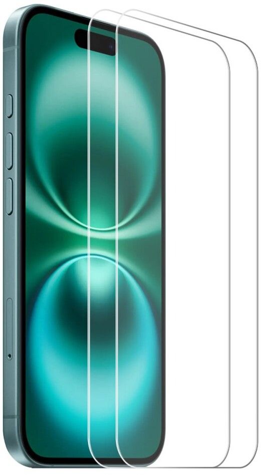 Enkay Tempered Glass - 2-pack (iPhone 17 Pro) | iPhone - iPhone 17 Pro - Skärmskydd - Härdat glas | AlltMobil