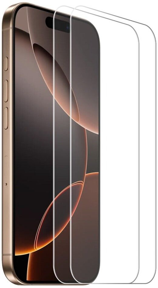 Enkay Tempered Glass - 2-pack (iPhone 17 Pro Max) | iPhone - iPhone 17 Pro Max - Skärmskydd - Härdat glas | AlltMobil