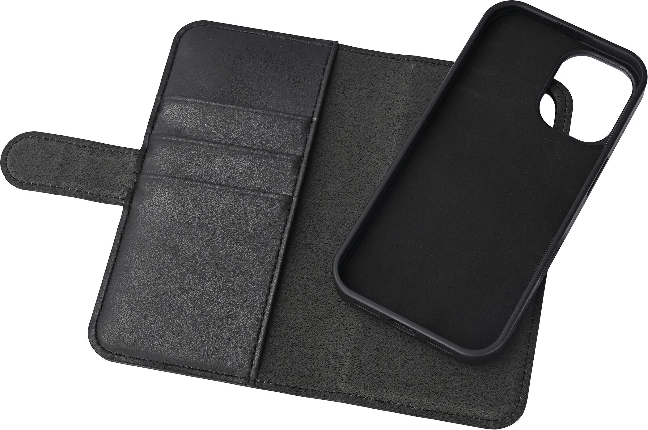 Essentials Recycled Magnet Wallet (iPhone 16 Pro Max) | iPhone - iPhone 16 Pro Max - Skal & fodral - Läderfodral | AlltMobil