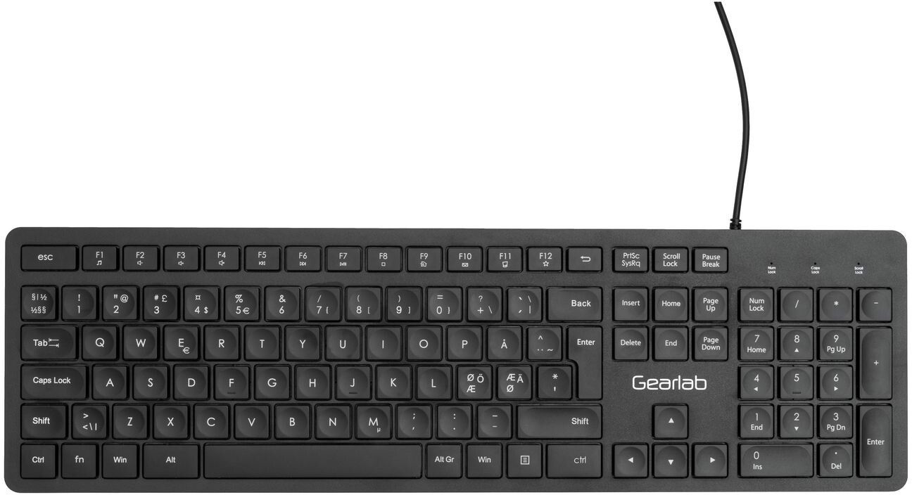 eStuff Gearlab G220 Keyboard | Mac - Generella Mac-tillbehör - Möss & tangentbord - Tangentbord | AlltMobil