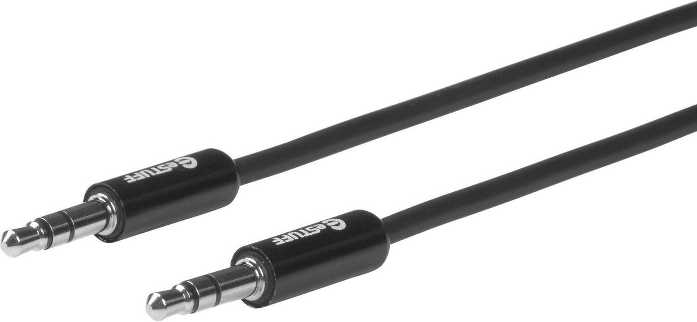 eStuff Minijack 3,5 mm Cable - 0,5 meter