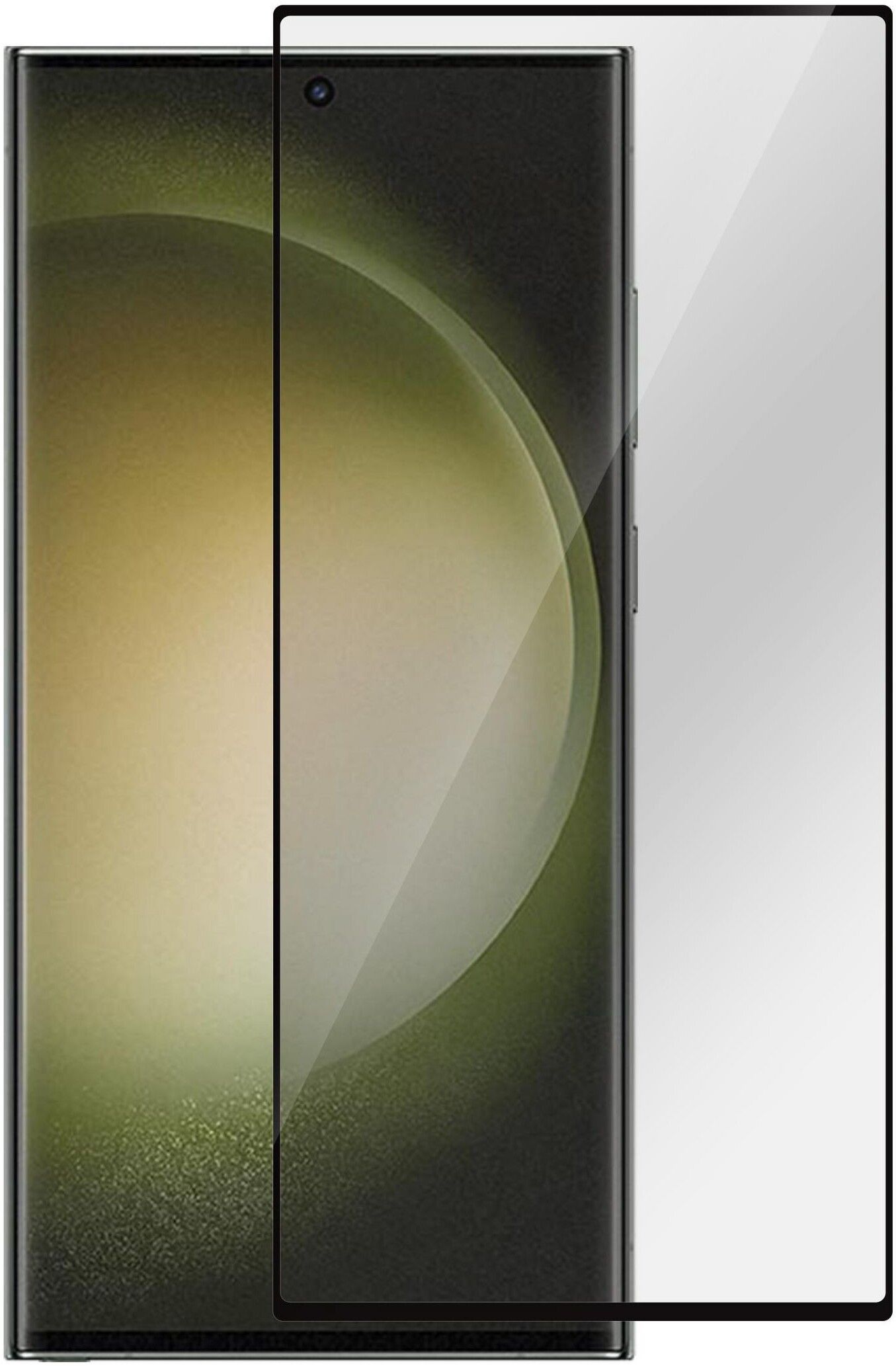 eStuff Screen Protector Curved Edge (Galaxy S23 Ultra) | Samsung - Samsung Galaxy S23 Ultra - Skärmskydd | AlltMobil