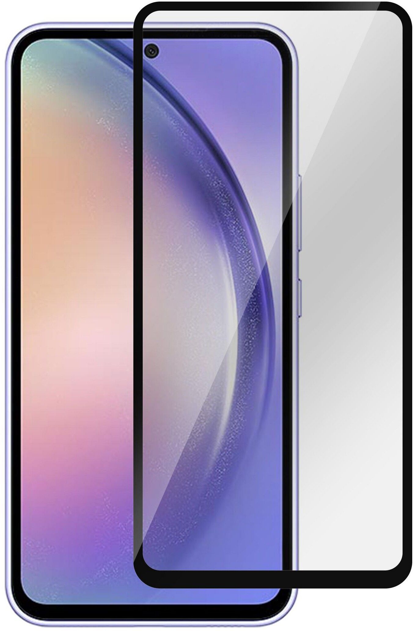 eStuff Titan Shield Full Cover (Galaxy A54/S23 FE) | Samsung - Samsung Galaxy A54 - Skärmskydd | AlltMobil