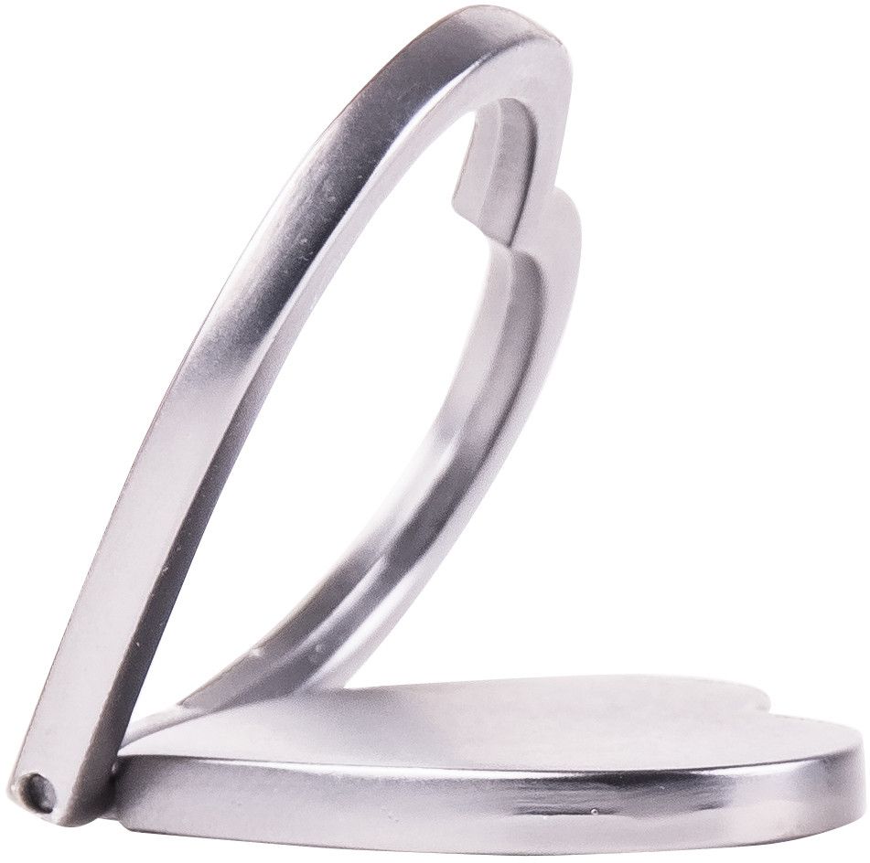 Gear Finger Ring Heart (iPhone) - Svart | iPhone - iPhone X - Xs - Hållare - Bordsstativ | AlltMobil