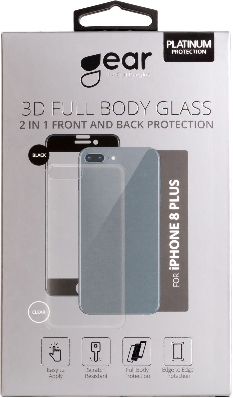 Gear Glass 3D Front & Back