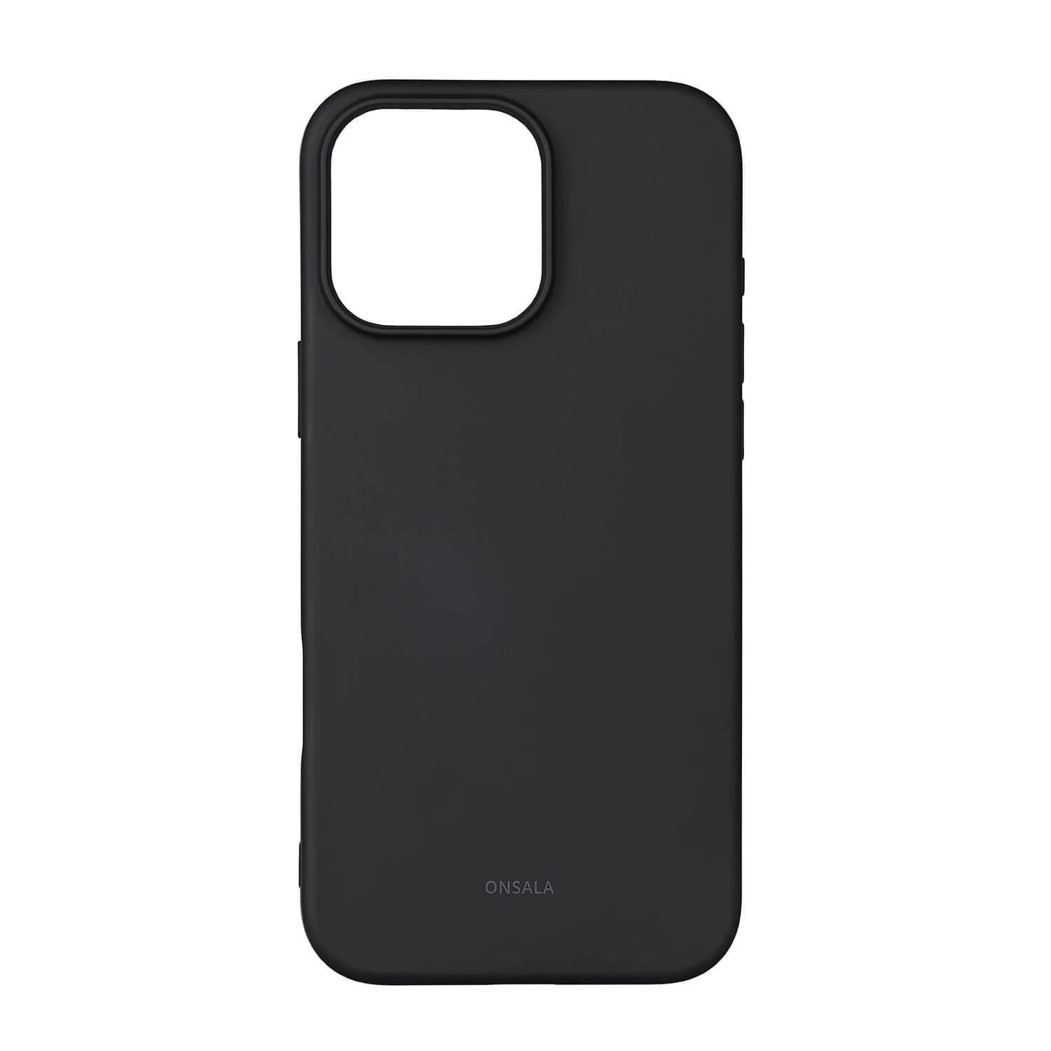 Onsala MagSeries Silicone Case (iPhone 16 Pro Max) - Svart | iPhone - iPhone 16 Pro Max - Skal & fodral - Silikon - TPU | AlltMobil