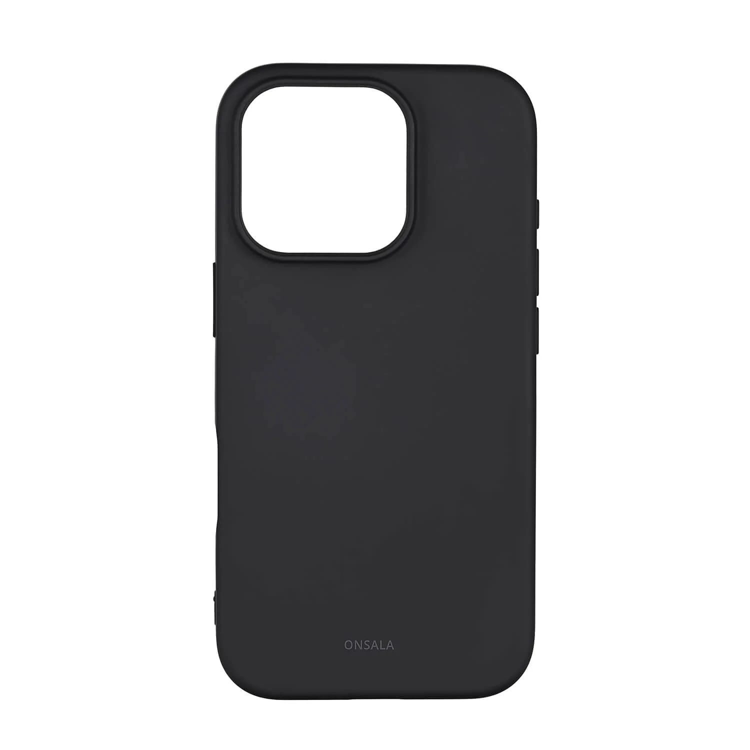 Onsala MagSeries Silicone Case (iPhone 16 Pro) - Svart | iPhone - iPhone 16 Pro - Skal & fodral - Silikon - TPU | AlltMobil