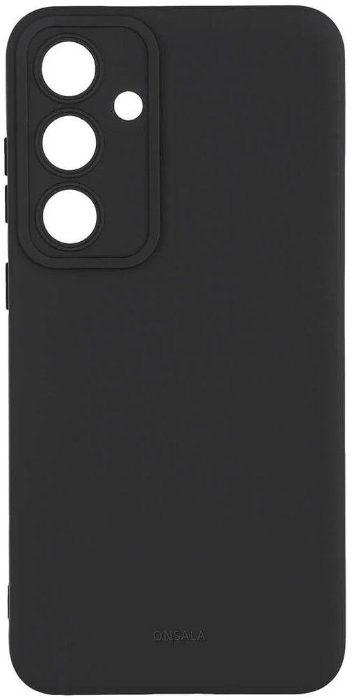 Onsala Recycled Silicone Case (Galaxy S24 FE) - Svart | Samsung - Samsung Galaxy S24 FE - Skal & fodral | AlltMobil