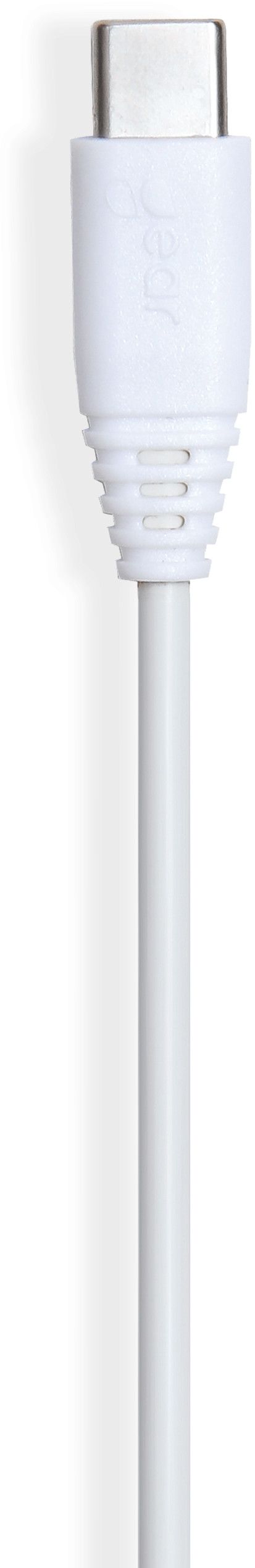 Gear Rund Laddkabel USB-A till USB-C - 3 meter