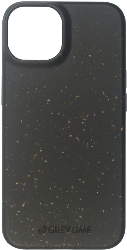 GreyLime Eco-friendly Cover (iPhone 15 Pro) - Svart | iPhone - iPhone 15 Pro - Skal & fodral - Miljövänligare skal | AlltMobil