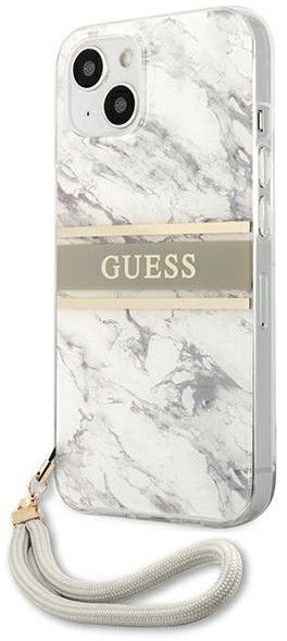 Guess Case Marble with Hand Strap
