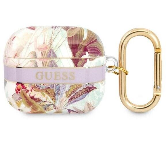 Guess Flower Cover (AirPods 3) - Mörkblå