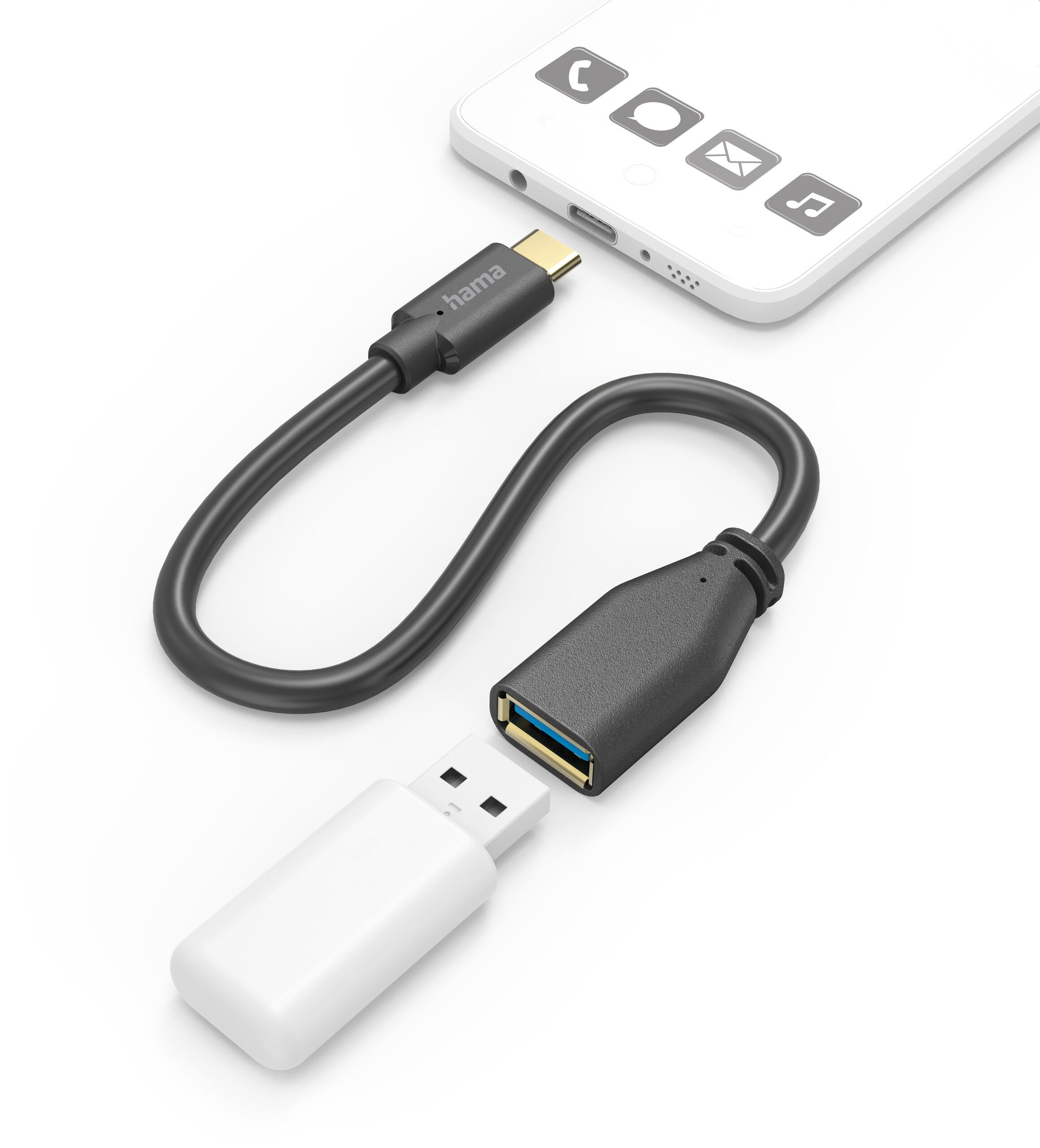 Hama OTG Adapter Cable