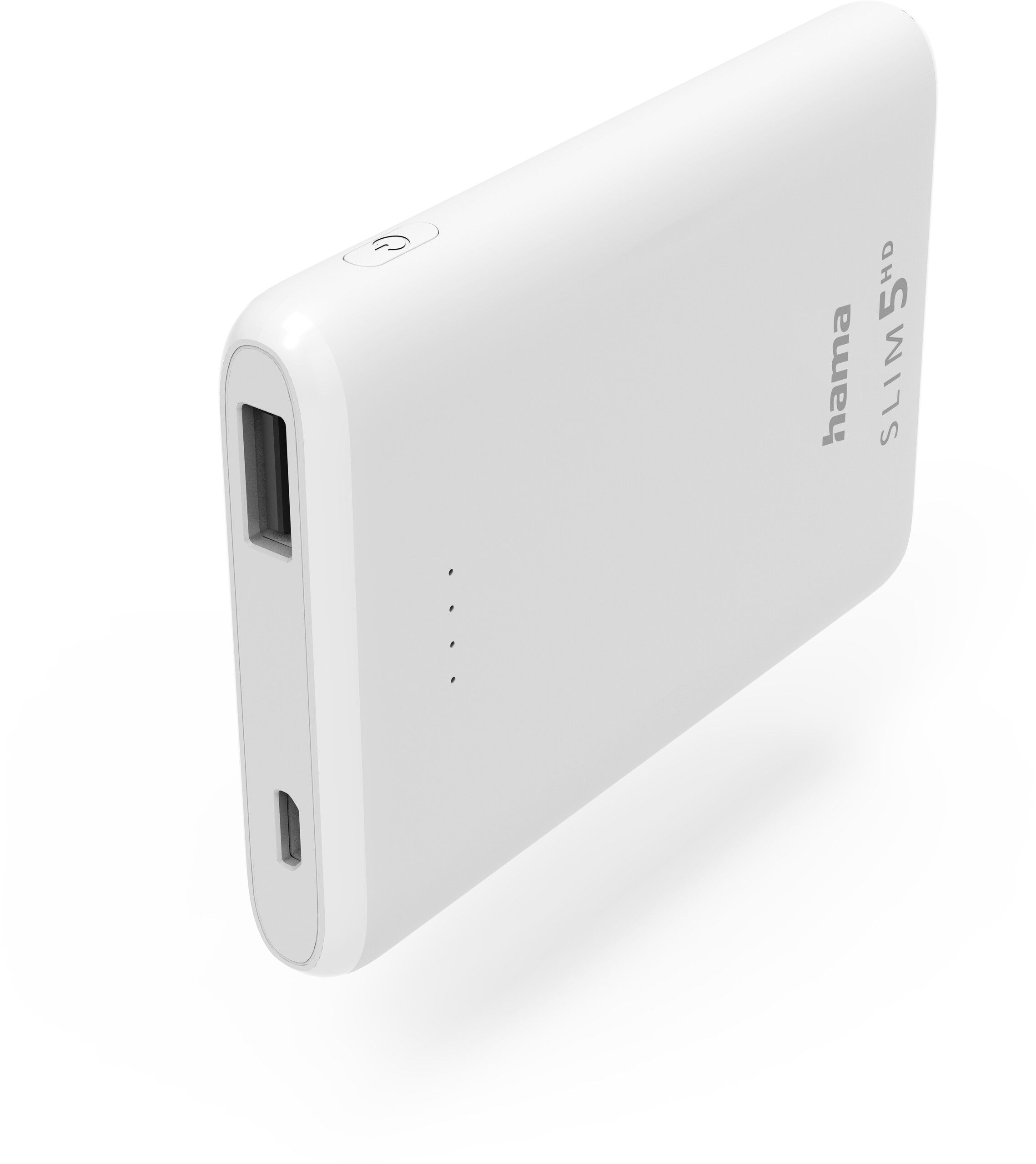 Hama Powerbank Slim 5000mAh - Svart