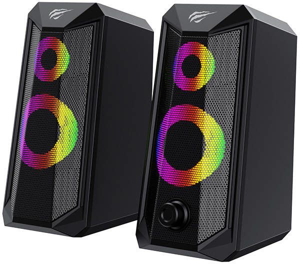 Havit SK202 Computer Speakers RGB - Rosa