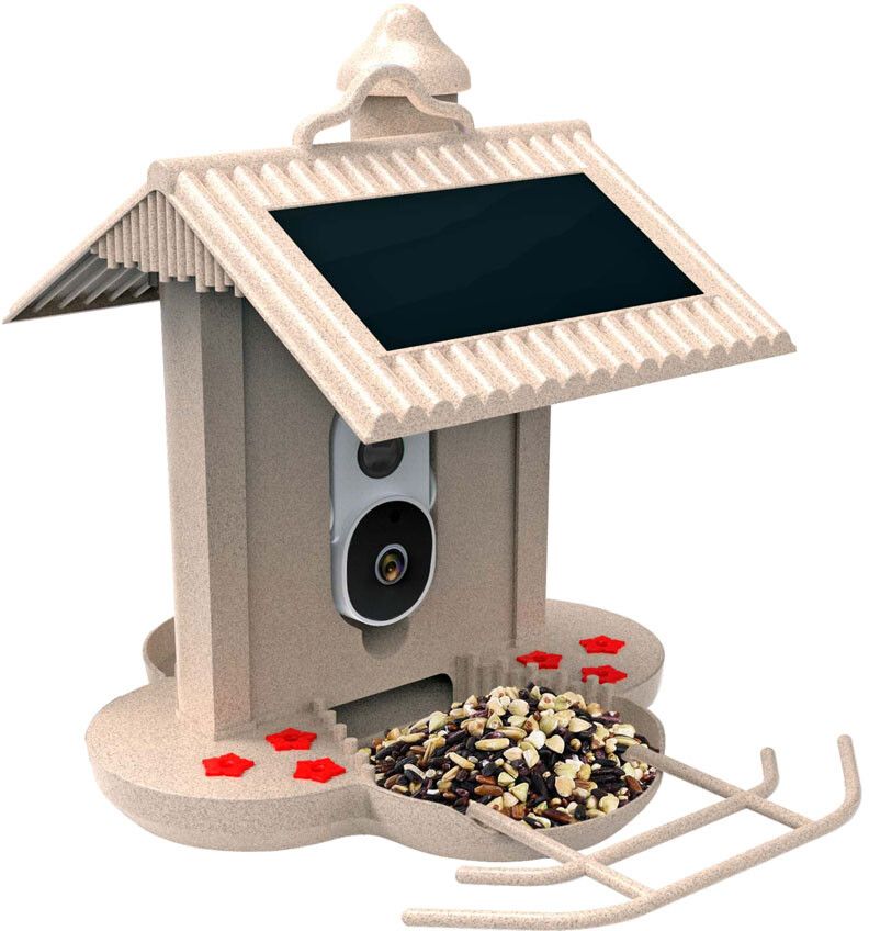 HiBirds Smart Bird Feeder with Wifi Camera | Tillbehör - Smarta hem - Nätverkskameror - Trådlösa nätverkskameror - Utomhuskameror | AlltMobil