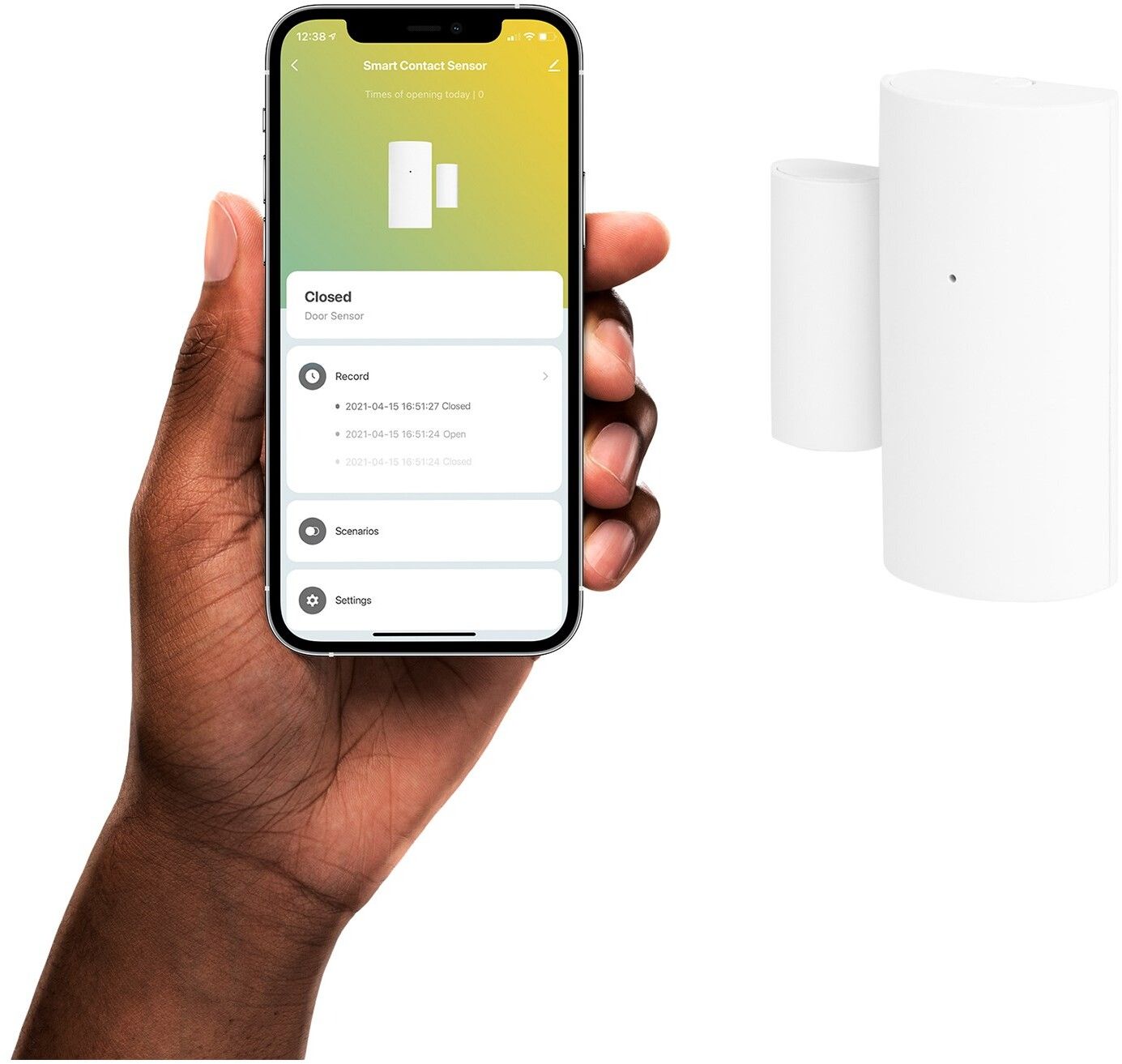 Hombli Smart Bluetooth Contact Sensor - Vit