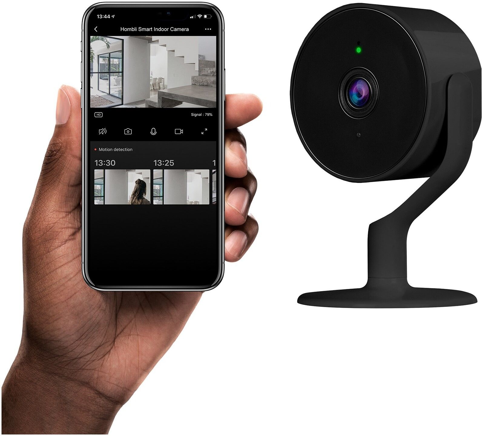 Hombli Smart Indoor Camera - Vit