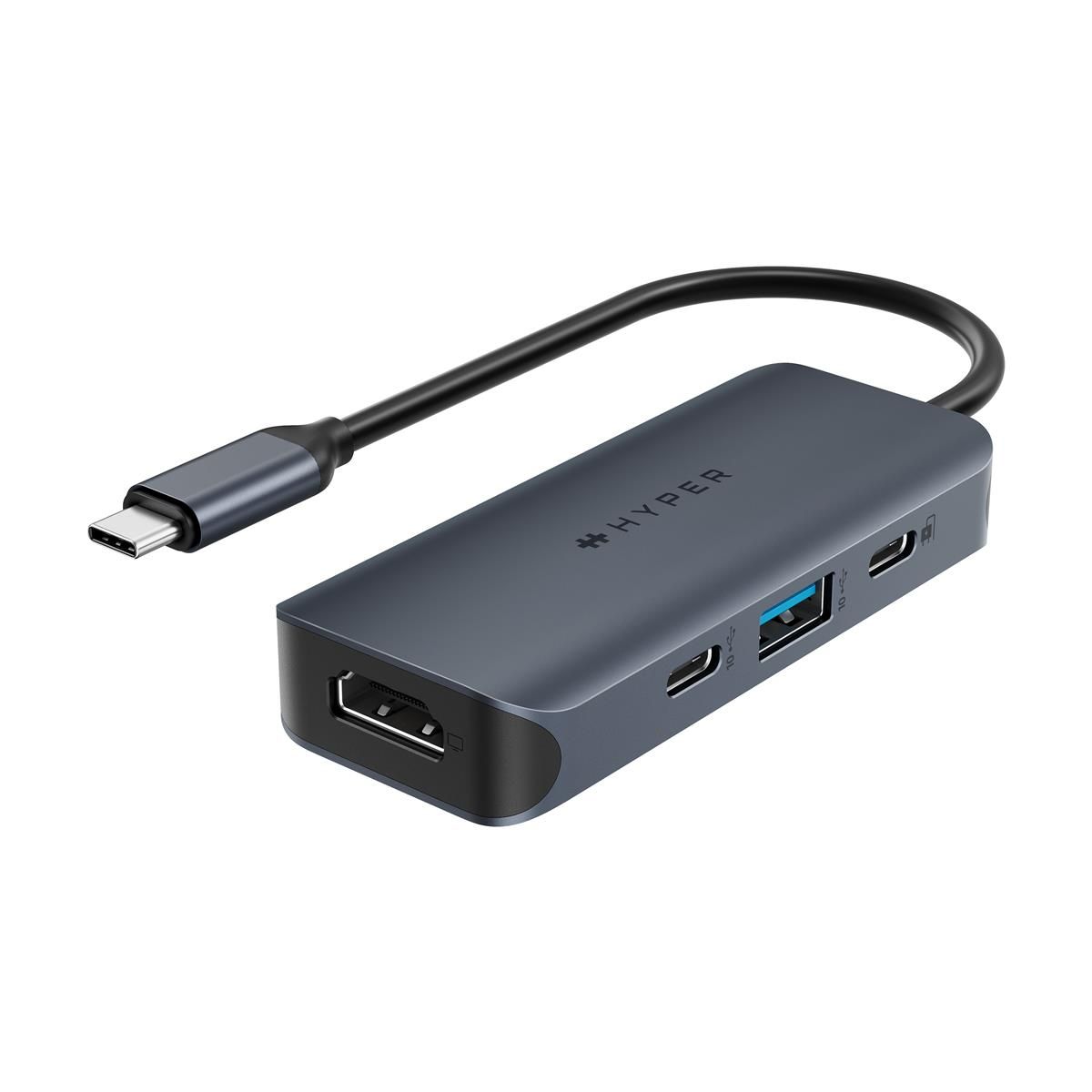 Hyper HyperDrive Next USB-C 4-Port Hub | iPad - Generella iPad-tillbehör - Kablar - USB-C-hubbar | AlltMobil