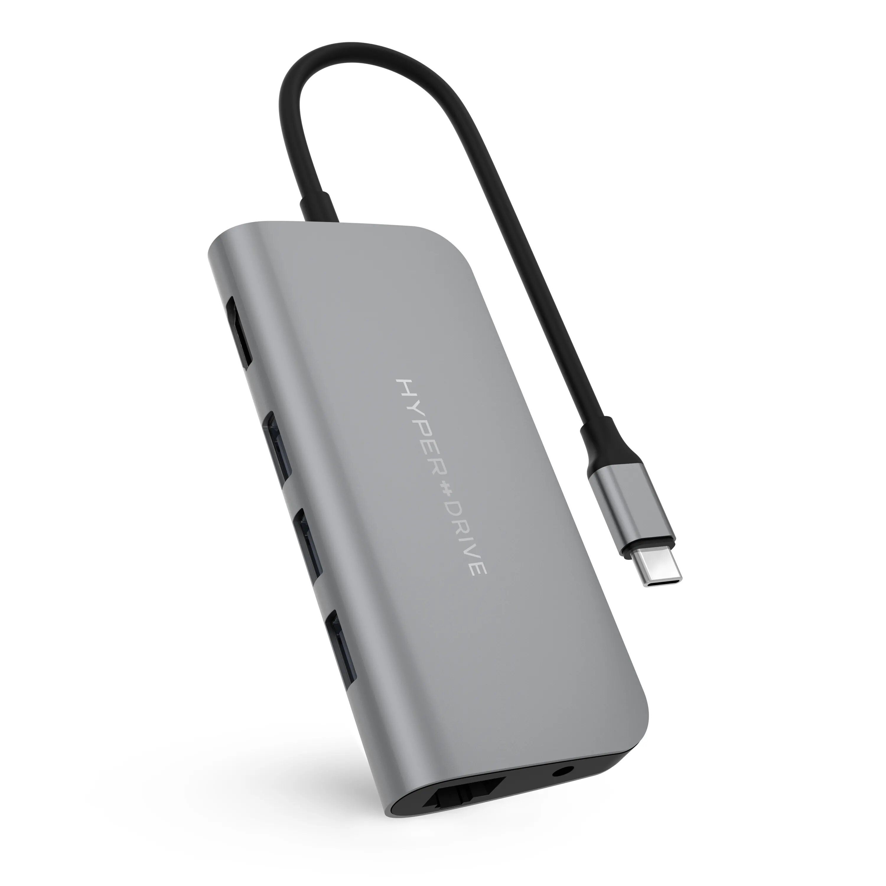 Hyper Hyperdrive Power 9-in-1 - Grå