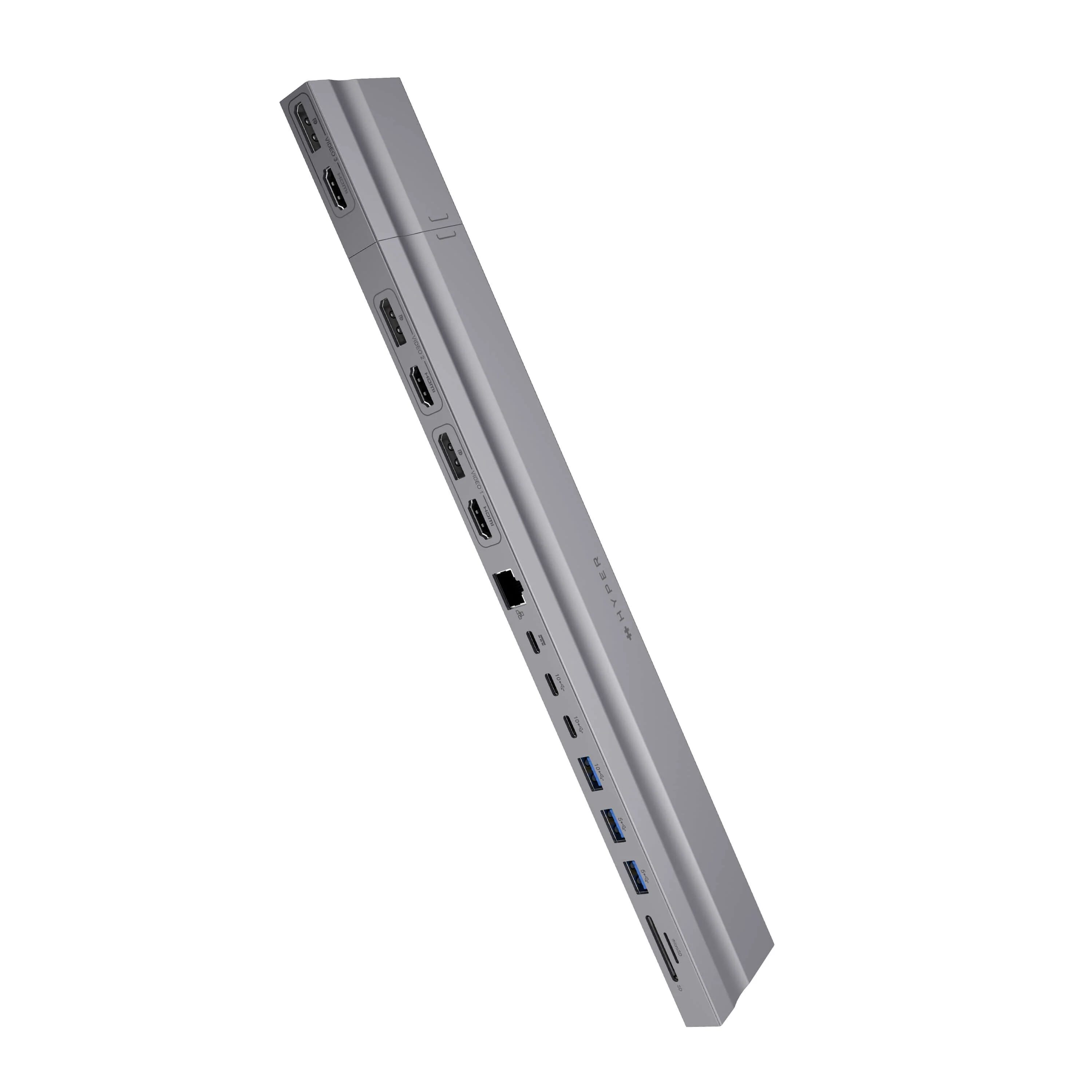 HyperDrive 4K Multi-Display Docking Station for 13-16" Macbook