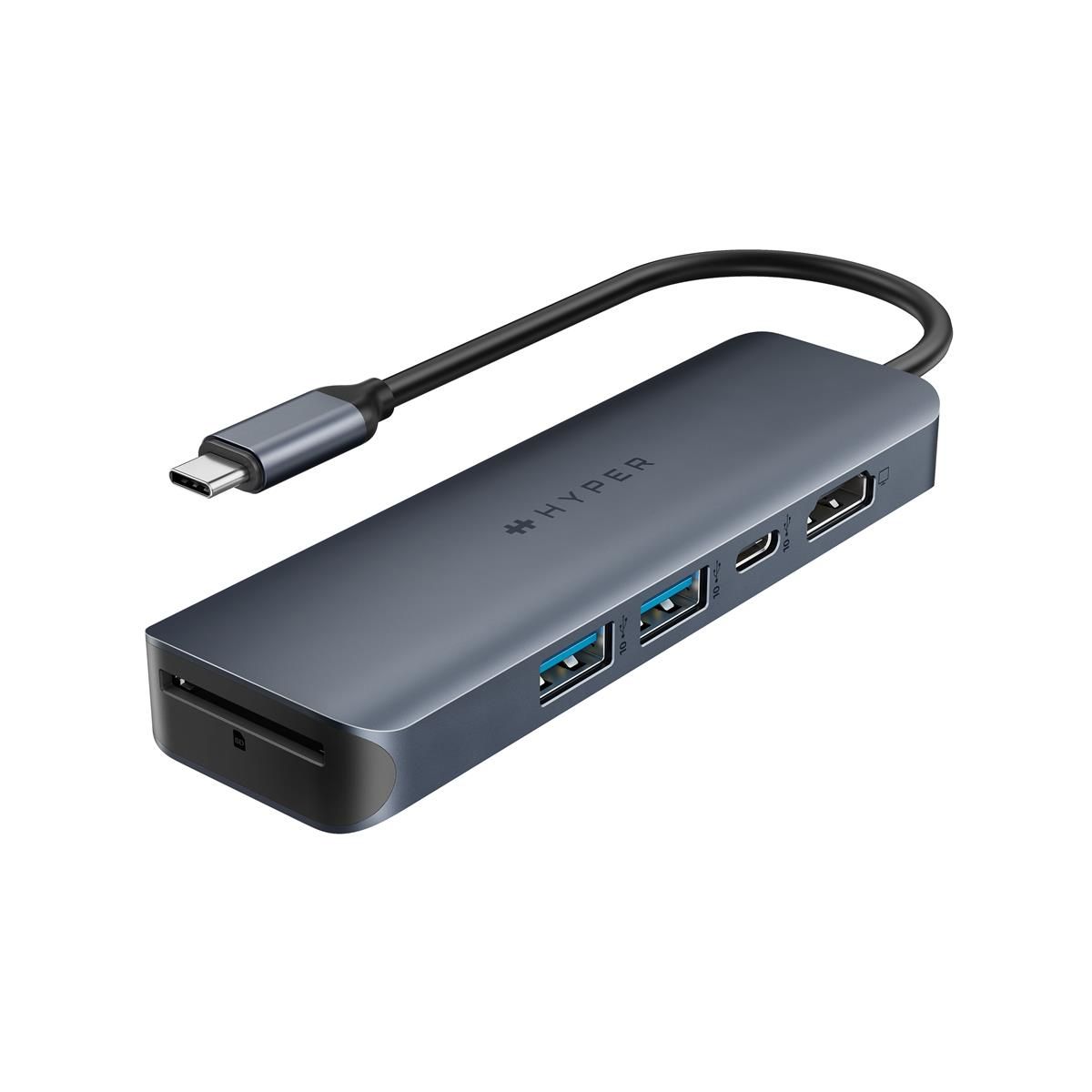 HyperDrive Next 6 Port USB-C Hub | Mac - Macbook Pro 14 (2023) - Hubbar - USB-hubbar | AlltMobil