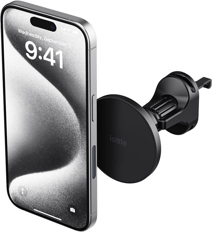 iOttie iTap 3 Magnetic Air Vent Mount | iPhone - Generella tillbehör - MagSafe - Biltillbehör - Bilhållare | AlltMobil
