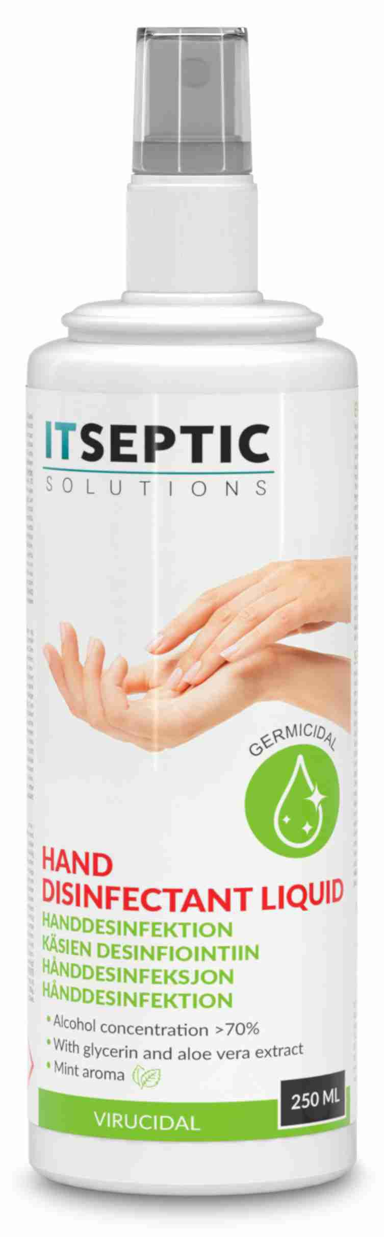 Itseptic Handdesinfektion Flytande >70% Alkohol - 250ml