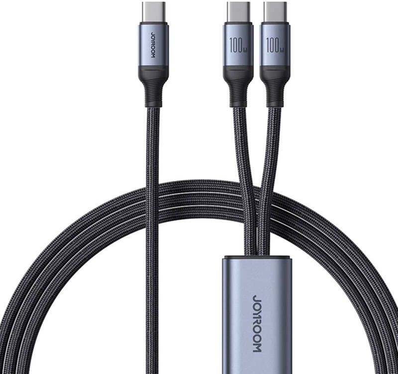 Joyroom Speedy Cable USB-C to 2x USB-C 100W | Tillbehör - Kablar - USB-C till USB-C-kablar | AlltMobil