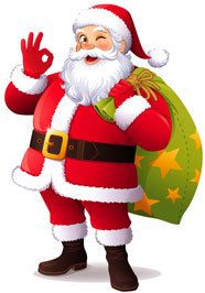 Glad jultomte