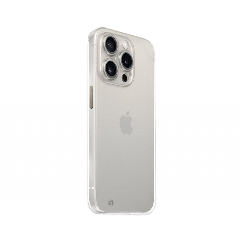 Just Mobile TENC Slim Fit (iPhone 15 Pro) - Transparent | iPhone - iPhone 15 Pro - Skal & fodral - Hårda skal | AlltMobil