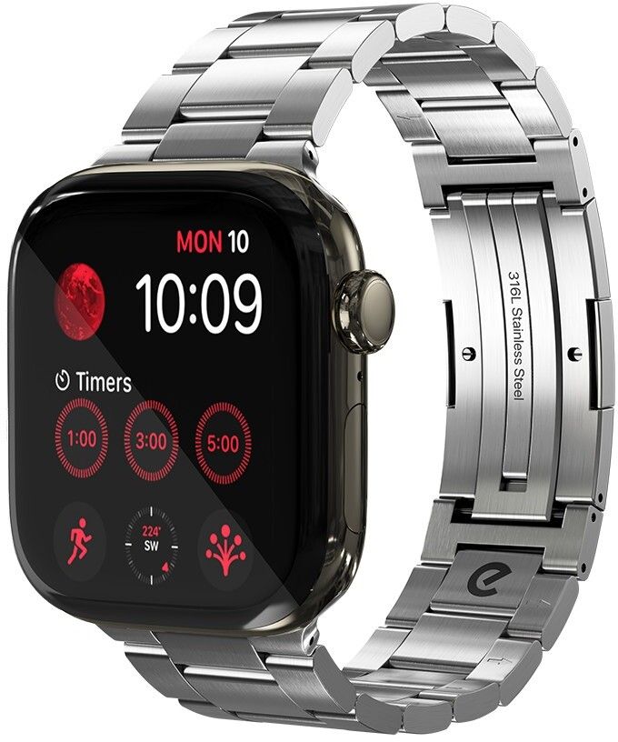 Keybudz Spectra Series Strap (Apple Watch 42/41/40/38 mm) | Apple Watch - Generella tillbehör - Armband - Series 1-9 38-41mm - Metallarmband | AlltMobil