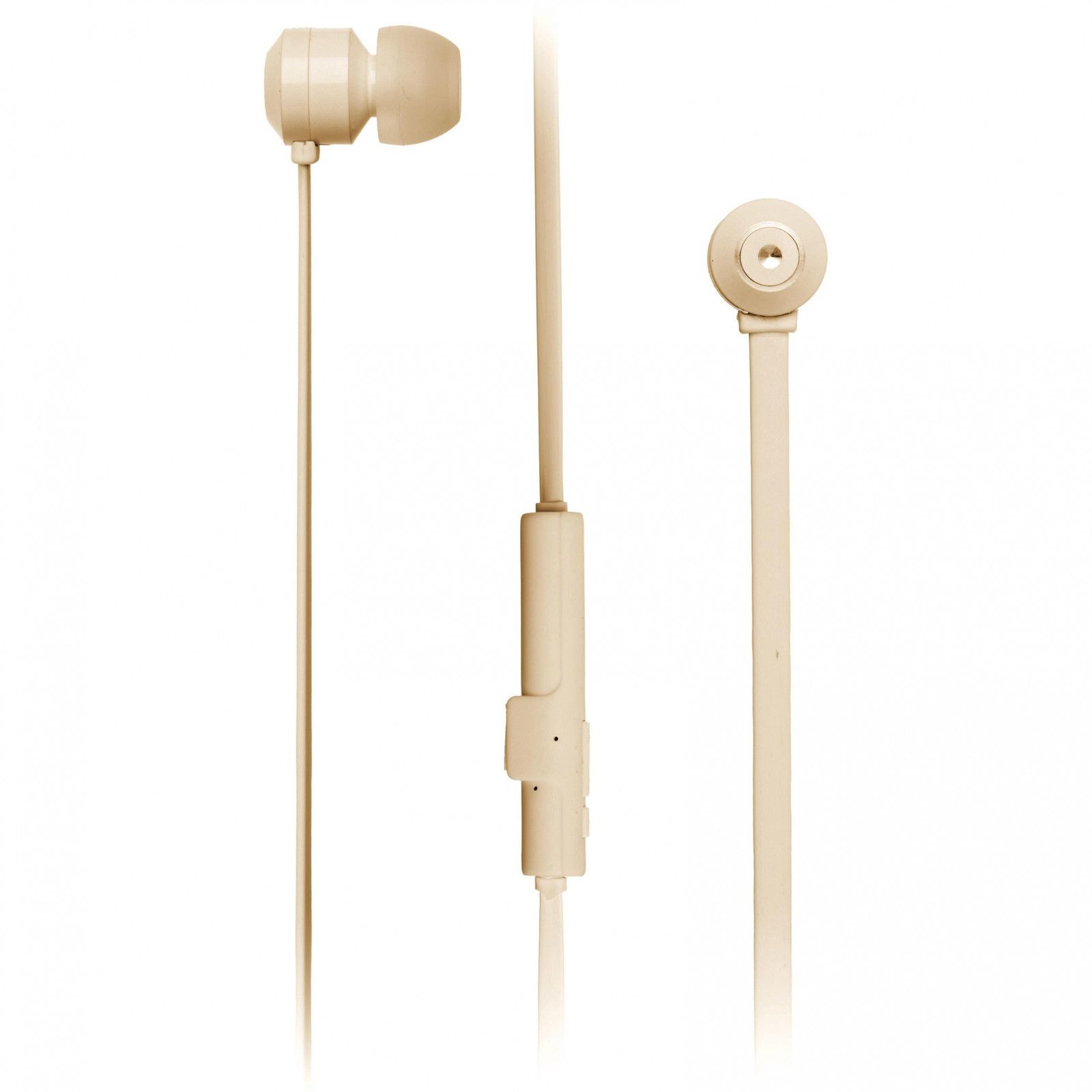 Kitsound Ribbons Bluetooth Earphones - Vit