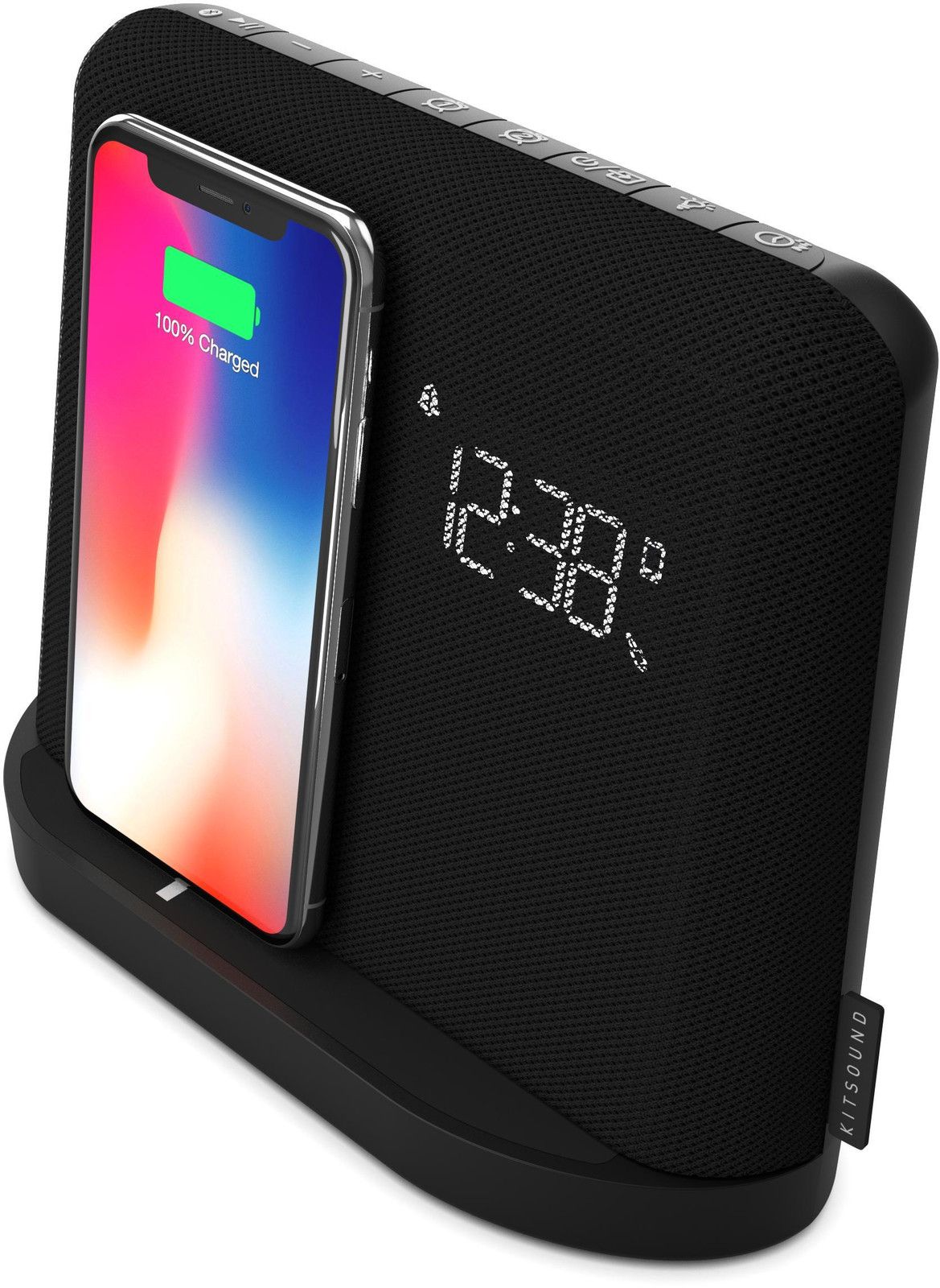 Kitsound XDock Qi Charging Bluetooth Speaker Dock