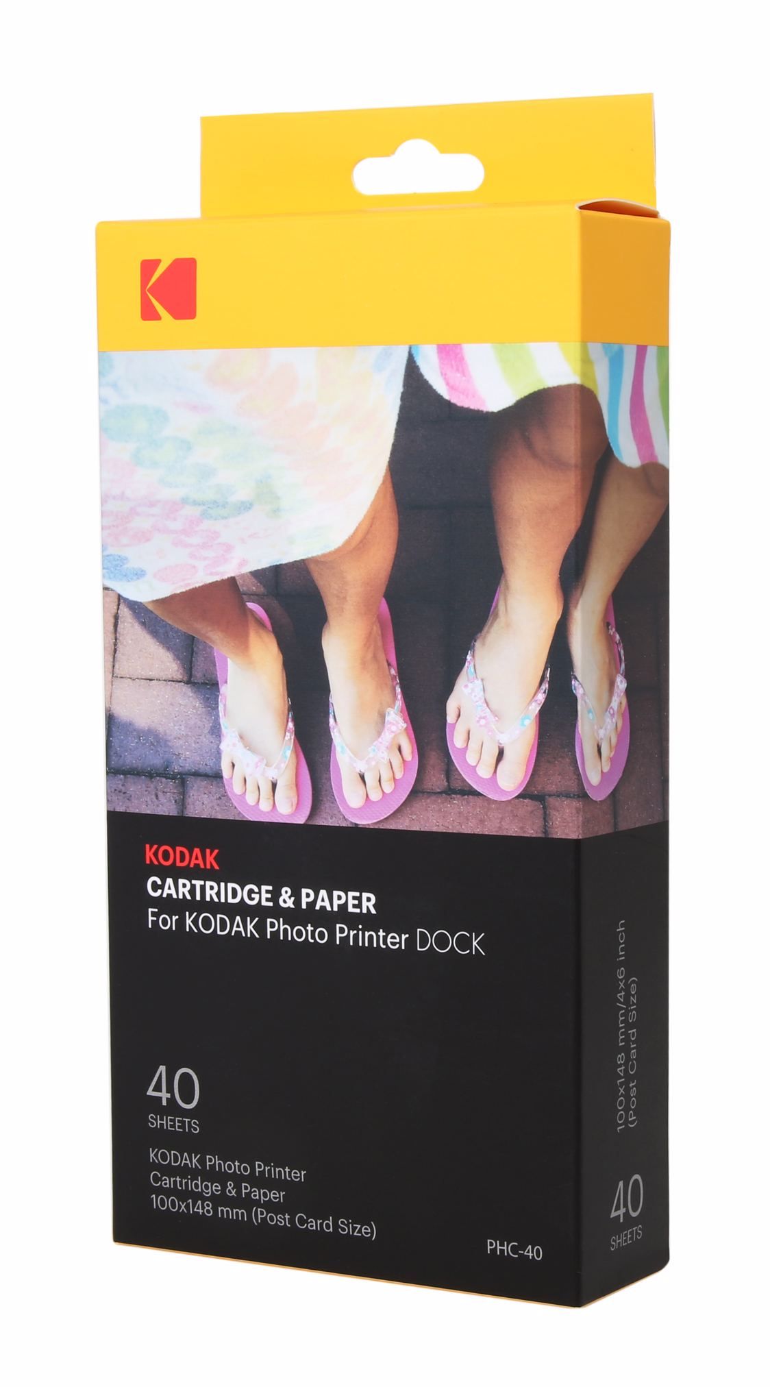 Kodak Photo Cartridge Printer Dock 4x6" - 80-pack